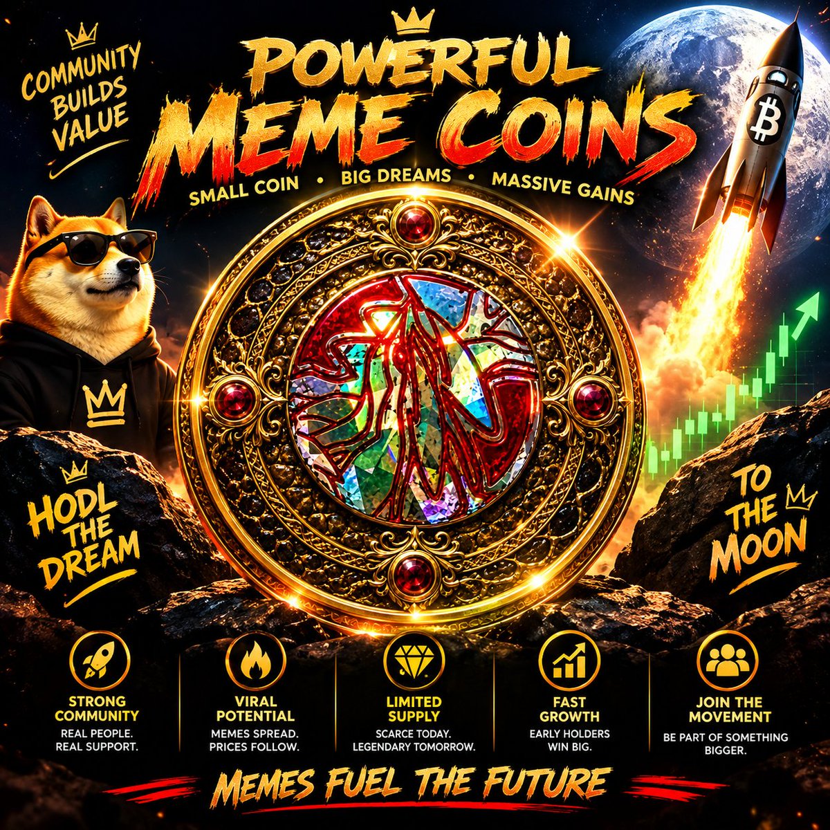 CHusdone86563's tweet photo. The next big meme isn’t just a coin — it’s a movement. 👑🔥 Built on community, culture &amp; pure internet energy. From memes to culture, we’re shaping the future of pump. Fun. 🚀🌕⚡ #MemeCoin #Crypto #Solana #Web3 #CryptoCommunity https://t.co/ppchqlkdjp
