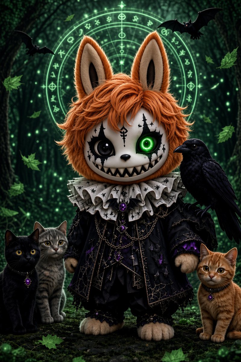 Mikasarapist's tweet photo. Create a labubu based on my X account https://t.co/83jpnMRKB3