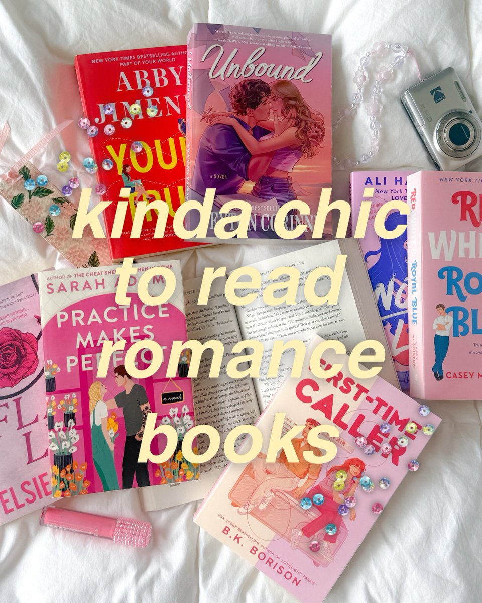 AdrienSacavage's tweet photo. Hello, romance girlies! I’ve loved seeing this trend and had to create a pink stack to celebrate love. It’s so chic reading stories about people falling in love. What’s your favorite romance book? https://t.co/cAiOVMKtUf