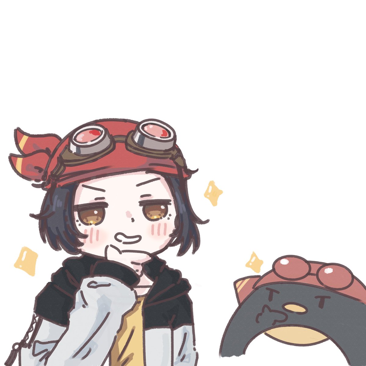 T1970692615108's tweet photo. Come think of it, I’ve been drawing other people’s pemaloe designs without asking-was that actually okay…? https://t.co/bW3xFmWB1k