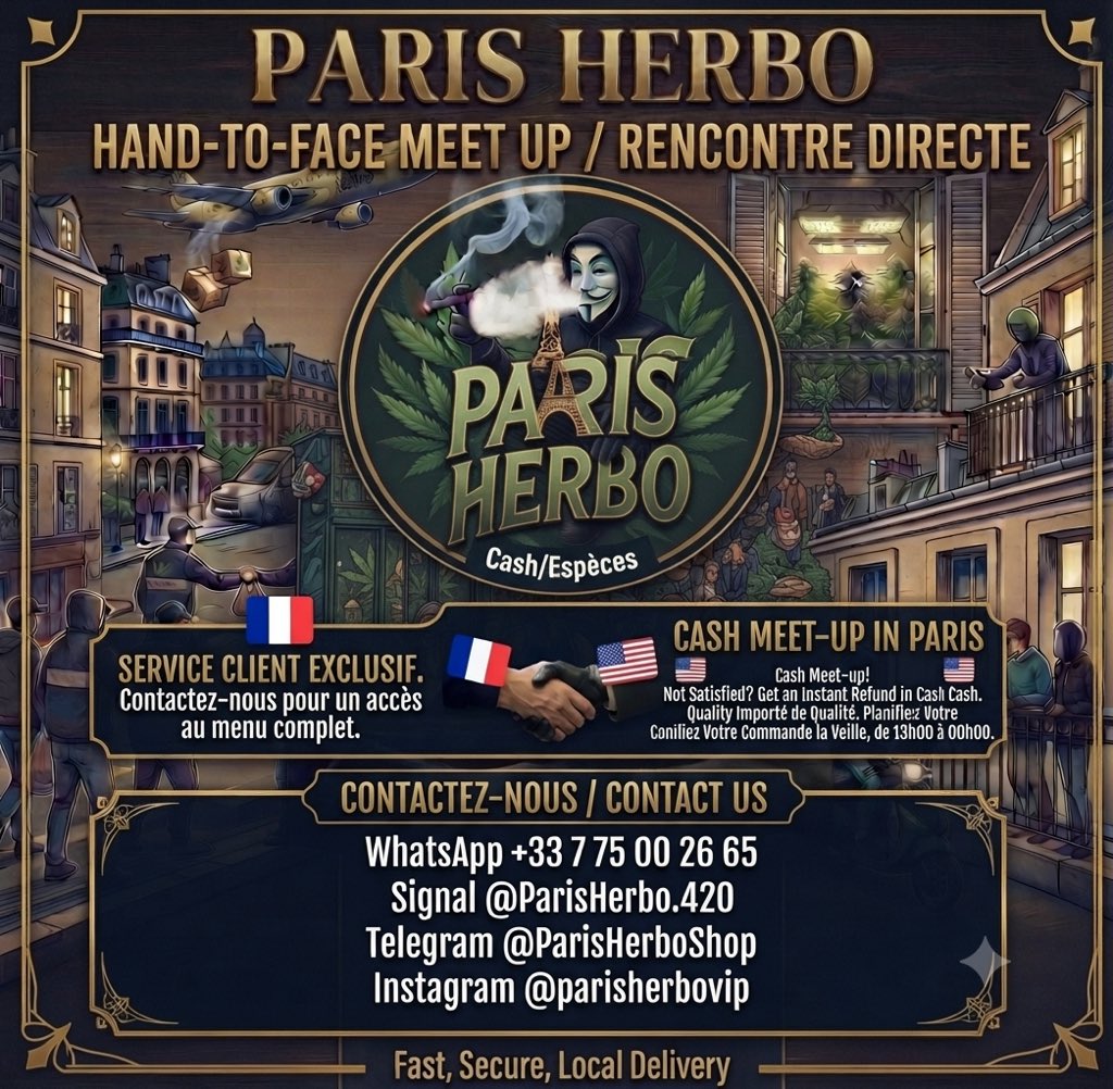 ParisPluga's tweet photo. Cash ✅

get THC Carts in France 
 get Hash in Paris
 get weed in Paris
weed in Paris Disneyland 
 get Cannabis in Paris suburbs 
 get Wax in Paris IDF 
 get Static Frozen Sift in Paris Banlieu

https://t.co/WbzEfBuFaI 

#poupettekenza #dals #nufc #KhalifaKush #Paris #IDF https://t.co/rXgggDAo6q