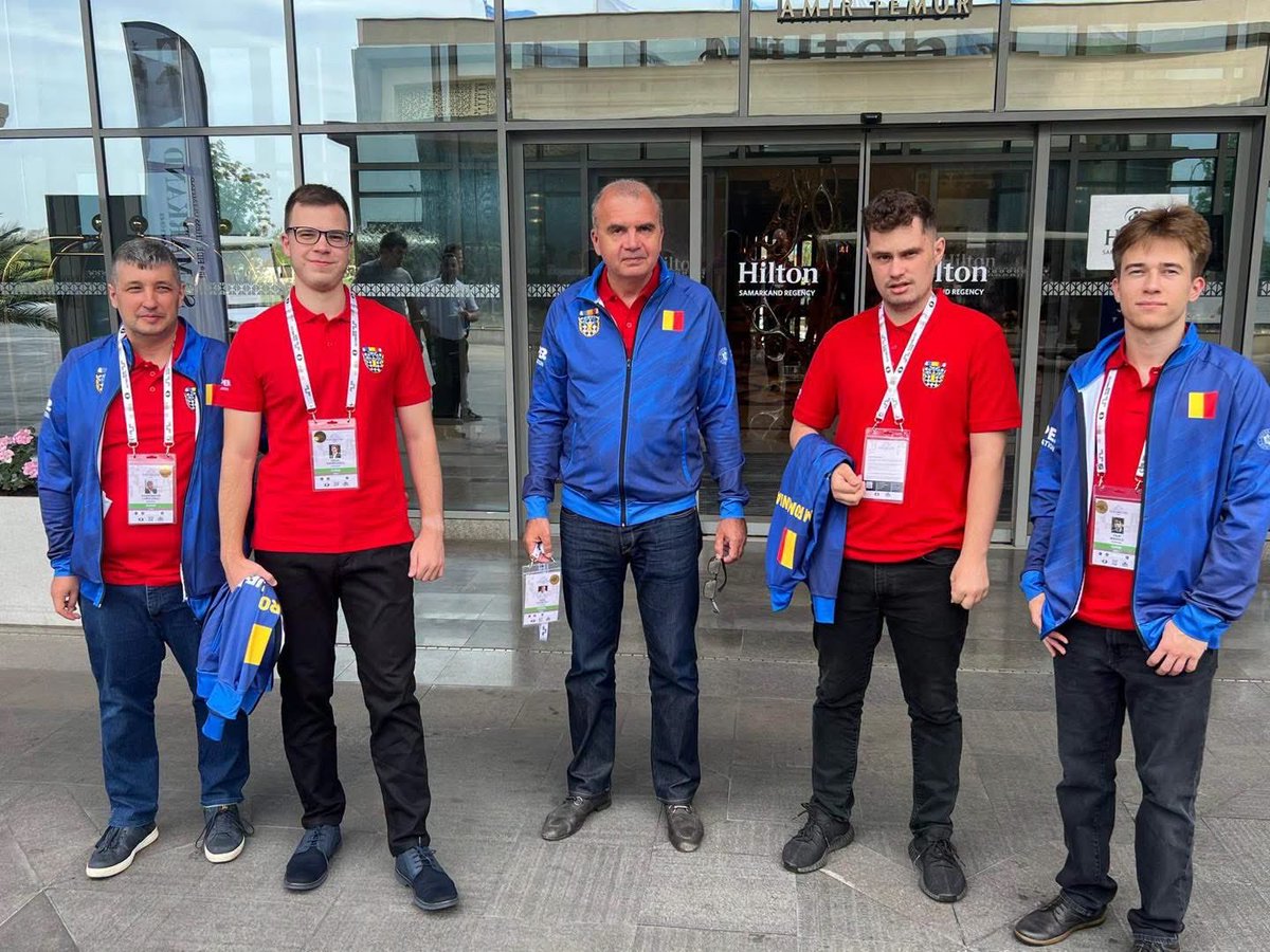 vladardeleanu's tweet photo. Chess Olympiad Samarkand 2026 is over. 🇷🇴 Romania finish 17th in both sections, 15 match points each:

Open: 17th of 206 (seeded 23rd)
Women: 17th of 189 (seeded 23rd), up from 28th in 2024

Deac 7½/11 and Cosma 7/9, both unbeaten. Thank you, team. https://t.co/8Oz3GFCabZ