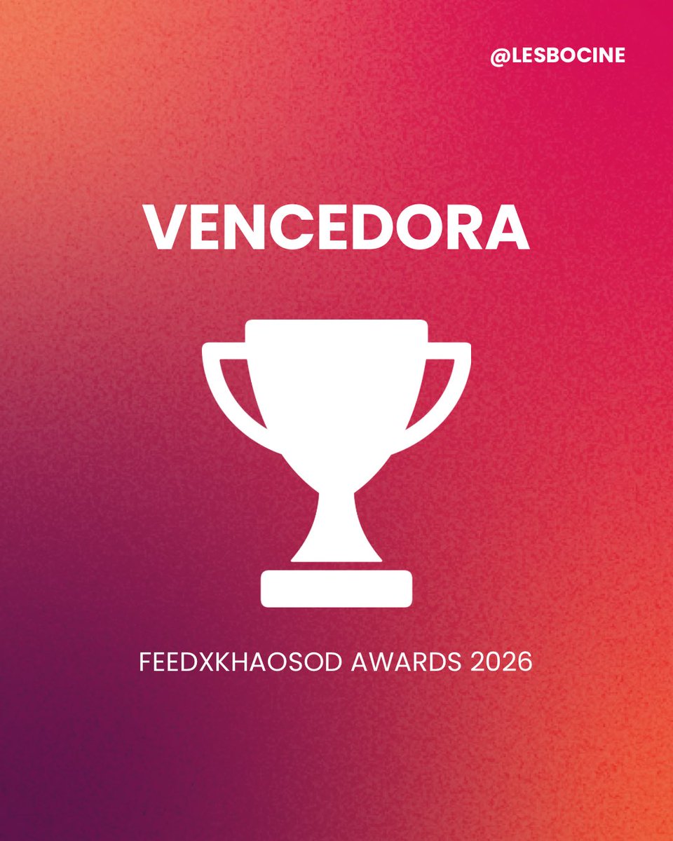 lesbocine's tweet photo. 🏆 #OrmKornnaphat conquistou o prêmio de “Atriz do Ano” no #FEEDxKHAOSODAwards2026! https://t.co/Diw8PHarog