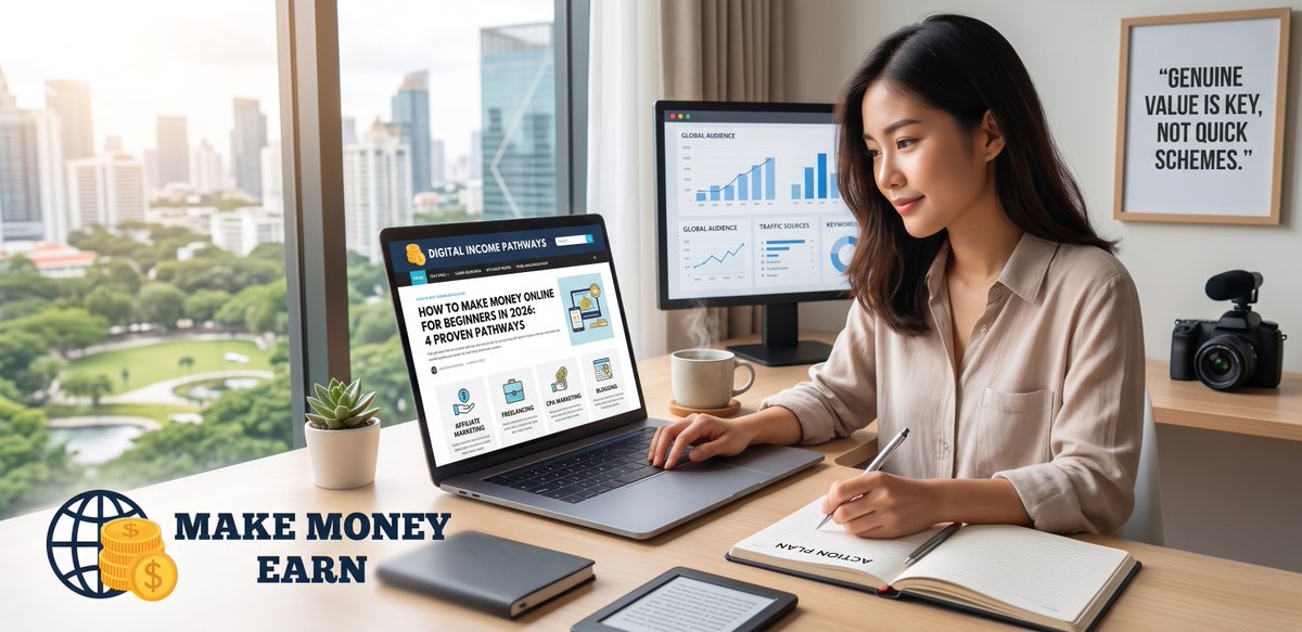 MdsaidulDMC's tweet photo. How to Make Money Online for Beginners in 2026: 4 Proven Pathways see more :https://t.co/A8umOlpYDO https://t.co/xCvSkrwij4