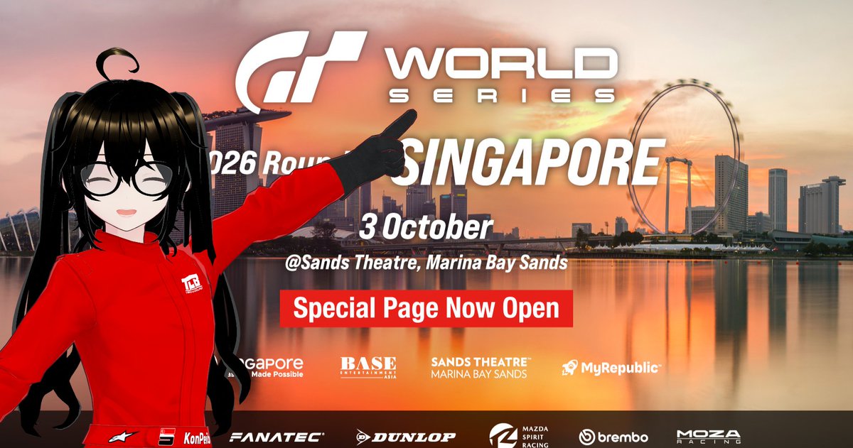 KonPeito_Driver's tweet photo. IT'S RACE WEEK! And a special week, as I will be going to the GTWS Round this weekend, held right here in my neck of the woods!

I can't wait! https://t.co/JarPOk59B6