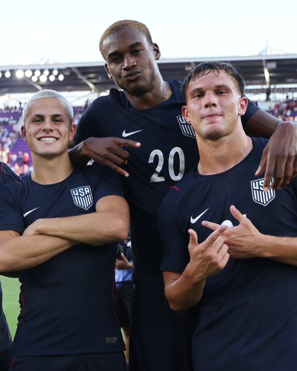 PhilaUnion's tweet photo. Big day for these Philly boys with @USMNT yesterday 🥹 https://t.co/pOnd3nKnh0