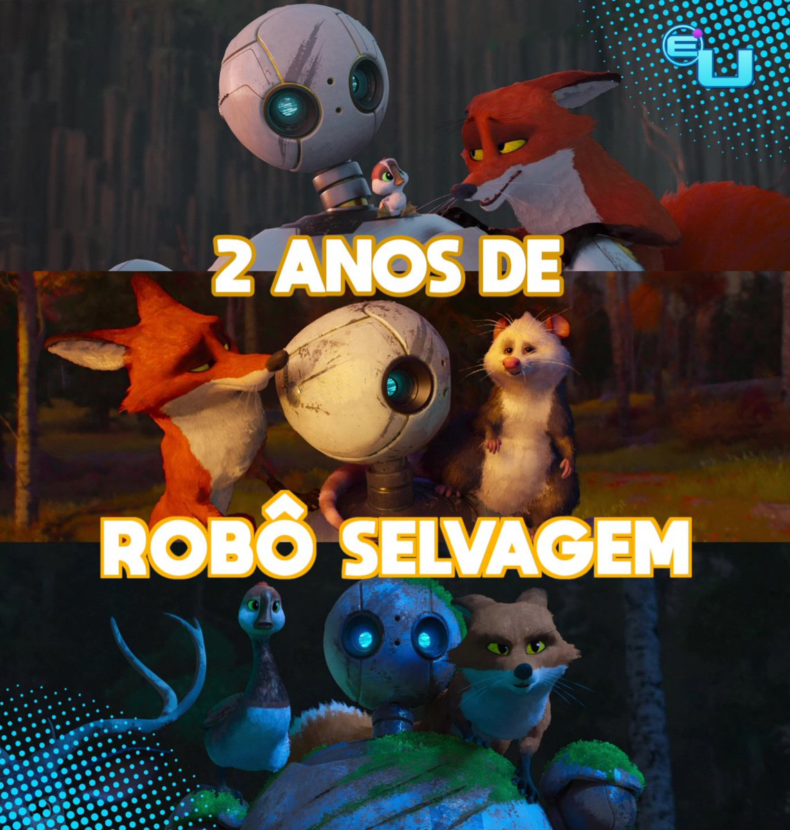 universeelio's tweet photo. EU JÁ ESTOU EM CASA, OBRIGADA. E EU SOU UMA ROBÔ SELVAGEM! 🤖🌳

‘Robô Selvagem’, da DreamWorks Animation, completa 2 ANOS de lançamento hoje.

O filme recebeu 97% no Rotten Tomatoes e arrecadou US$ 334 milhões de bilheteria mundial, com orçamento de US$ 78 milhões. https://t.co/MIAVqBwvv7
