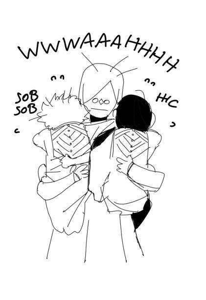 mocha26789's tweet photo. if one's crying so is the other https://t.co/RebcDJ5jGN