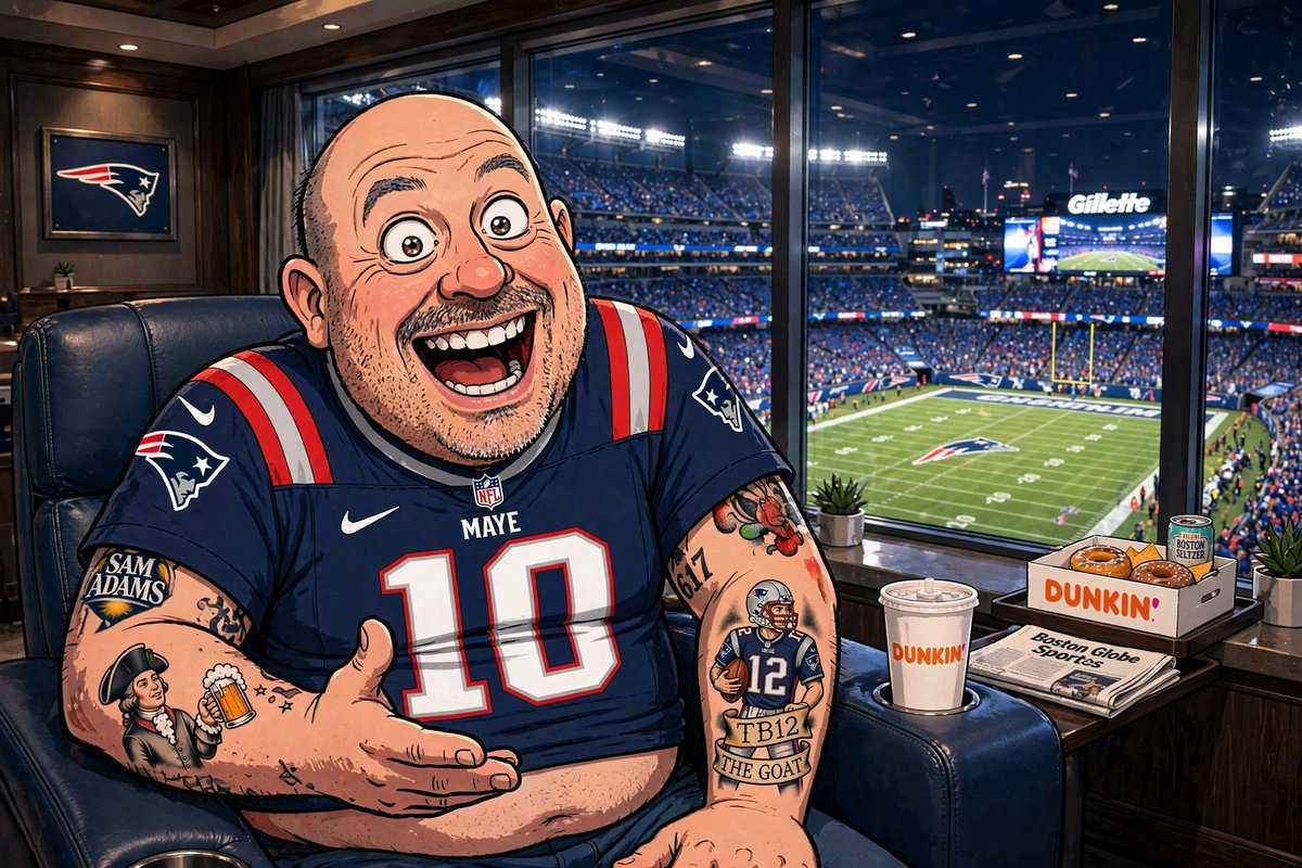 CptStiffSocks's tweet photo. 🚨 WANT A FREE DRAKE MAYE JERSEY? 🔥

Home navy #10 💥 Guess the final score of Pats vs Jags (today, 1 PM ET).

1. Follow @CptStiffSocks
2. Repost this post
3. Comment your score prediction 🧨

Entries close at kickoff. Winner announced after the game.

🚨 https://t.co/4U4jkNtNuC