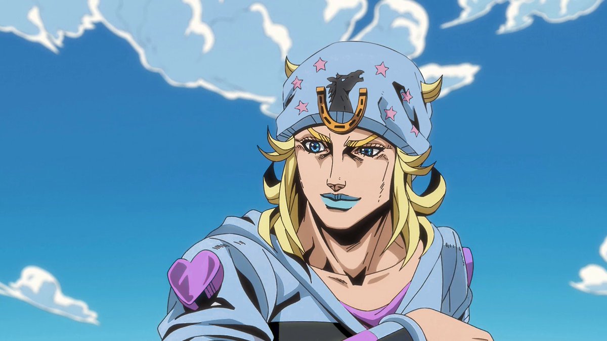 Plix_Zeppeli's tweet photo. Tried to color his cloth as manga accurate a bit https://t.co/mRf2UfTqbq