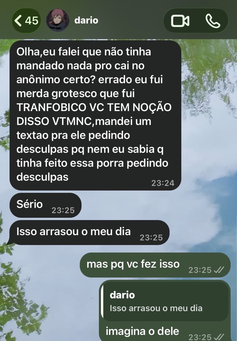 boutiquekcal's tweet photo. não gente mas o dario resumindo as coisas q ele mandou pro cai em anônima como “horrendas” e que se desculpou tipo meu amor vc cometeu CRIMES isso é TRANSFOBIA nua e crua da forma mais covarde possível está além de horrendo é CRIMINOSO

tem q quita esse filhote de cruz credo q+ https://t.co/RZ784MSrYE