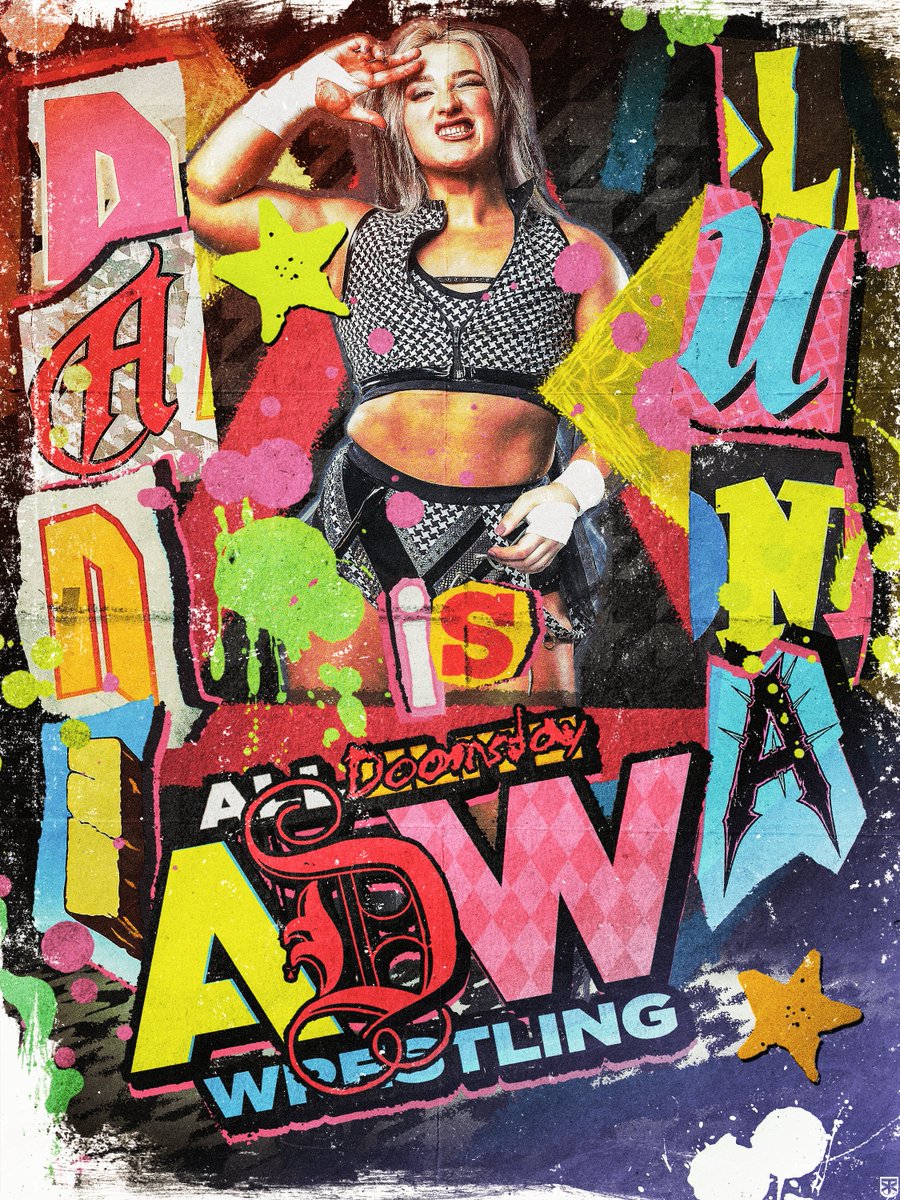 justixe26's tweet photo. All Elite. Beware of @DaniLuna_pro.

#AEW https://t.co/qcFtFq9myn