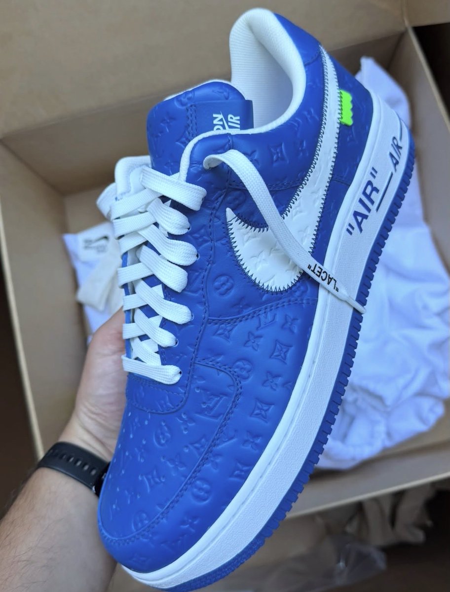 Ovrnundr's tweet photo. Louis Vuitton x Nike Air Force 1 Low F&amp;F https://t.co/UPvEtPJXRe