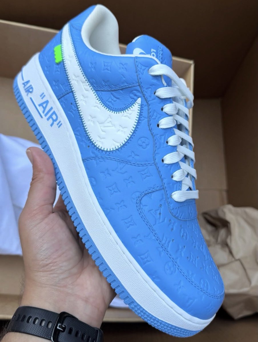 Ovrnundr's tweet photo. Louis Vuitton x Nike Air Force 1 Low F&amp;F https://t.co/UPvEtPJXRe