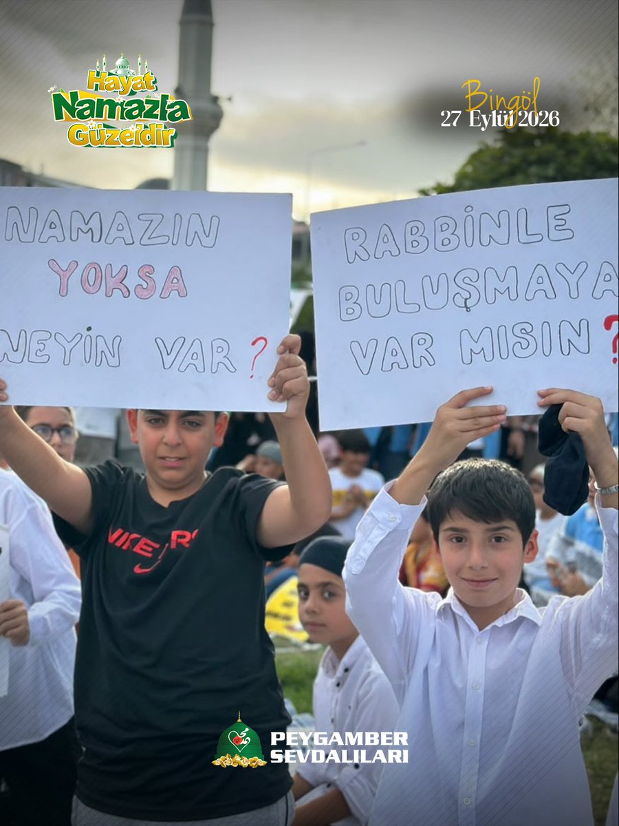 PSevdalilari's tweet photo. Ezanla başlayan bir çağrı, secdeyle güzelleşen bir hayat…
Çocuklarımızın kalplerinde namaz sevgisini büyütmek ve onları camilerimizle buluşturmak için
#HayatNamazlaGüzeldir. https://t.co/HpvHyYIZwK