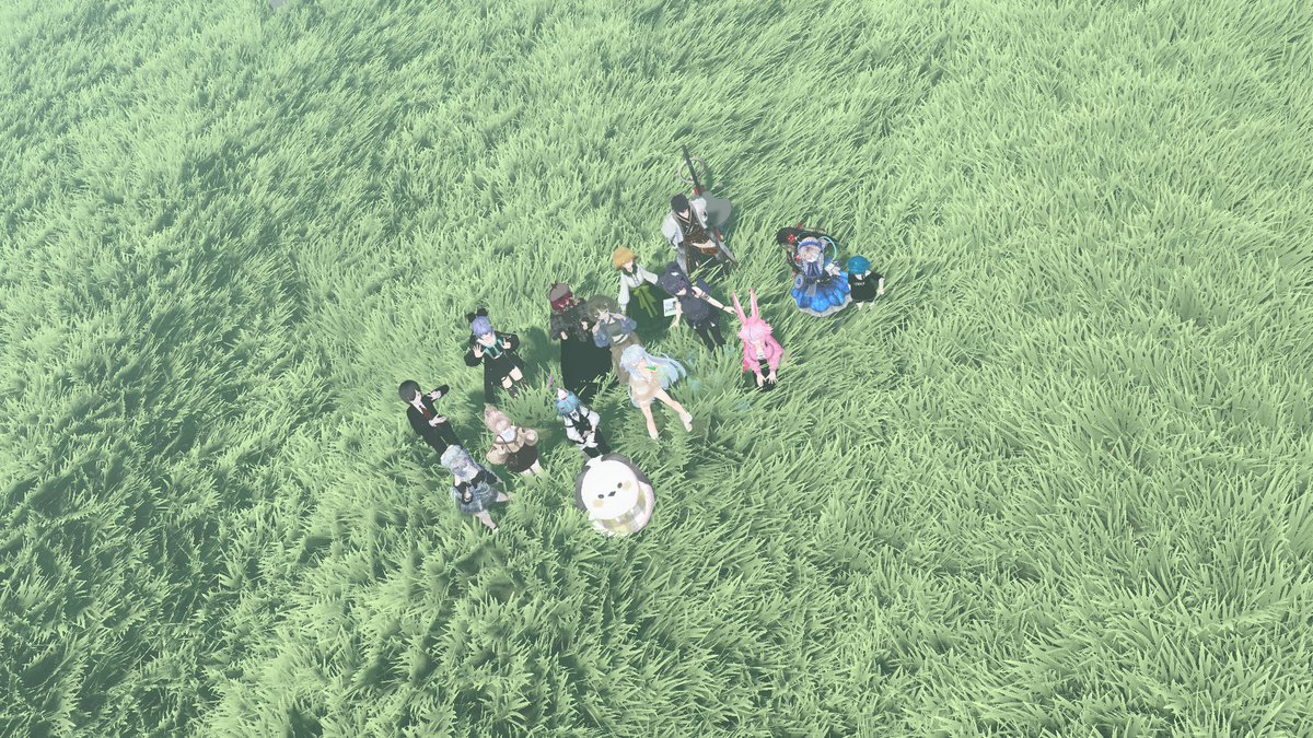 yuruttohouse's tweet photo. 第57回のイベントへのご参加、ありがとうございます！アフター企画「みんなのおすすめワールド巡り」では、気球の上に乗ったり、風の吹き抜ける草原、秋の温泉で盛り上がりました！ 次回開催は10/10(土)になります♪ #ゆるっとハウス #VRChatイベント↓イベントの様子はこちら↓📷 https://t.co/HnUvQfzZUT