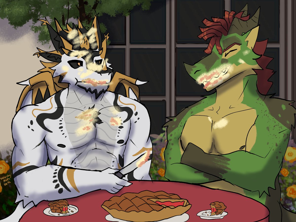 wolfyy_artz's tweet photo. Messy Picnic!
Art Trade for @JCanis77
#furry #furryart #art #artrade https://t.co/2ltTfPOARh