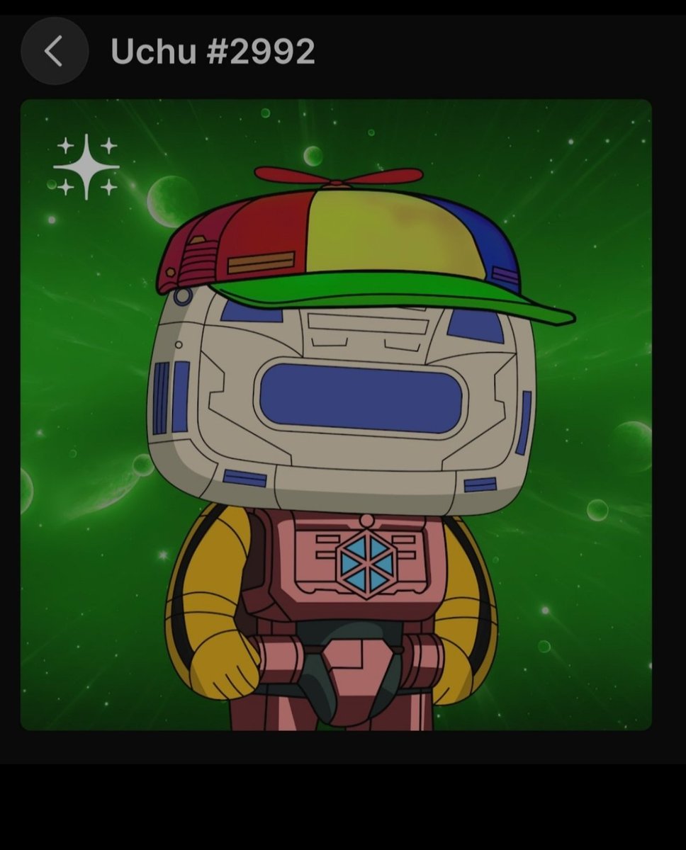 CM_Buc's tweet photo. Rare #Uchu #2992
Unique combination with that clean Kiddie Cap.
https://t.co/LcUBAYwh5K
$SOL #SolanaNFTs #Solana #NFTCommunity #UchuSpaceColony #NFTGiveaway #NFTCollector #DigitalArt #MagicEden #KiddieCap #NFTMarketplace #Web3 #RareNFT https://t.co/SoIxRK5fQe