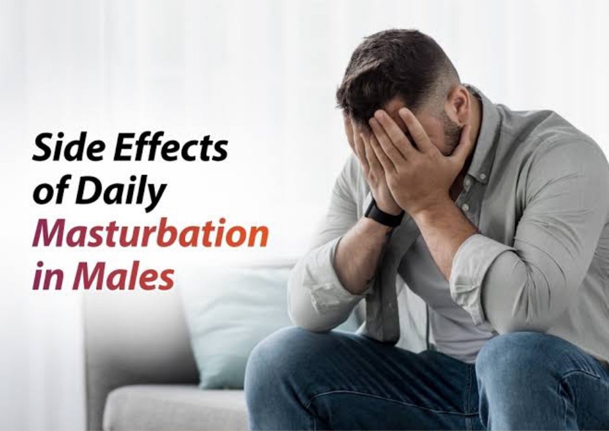 TheLostsignal_'s tweet photo. Side Effects of Daily Masturbation in Males.

1.Temporary Tiredness :- https://t.co/cRTG1zmyCM