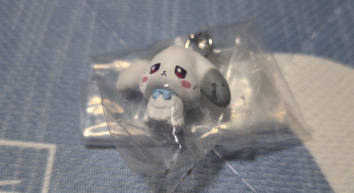 dark_moonlight1's tweet photo. クロミのつながるチャームあげたバイトちゃんから、お返しとしてだいふく貰った🐰
交換もお願いしてるから、増え続けるだいふく🐰 https://t.co/X58SAkvJZi