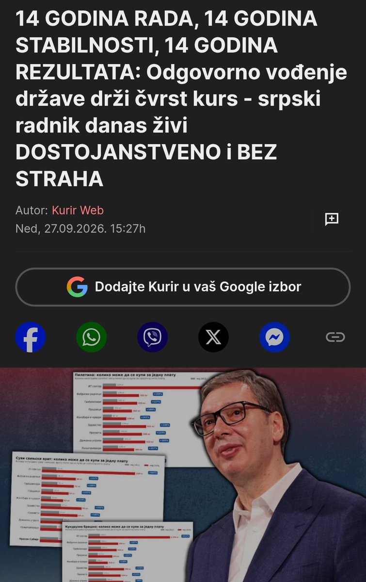 vasanetalasa's tweet photo. MOJ PREDSEDNIK BOLJI OD SVIH VAŠIH BIVŠIH PREDSEDNIKA ZAJEDNO, UKLJUČUJUĆI I TITA!!! 

P.s. Tito je za ove jugonostalgicare 60+ https://t.co/0gGlp6qQhM