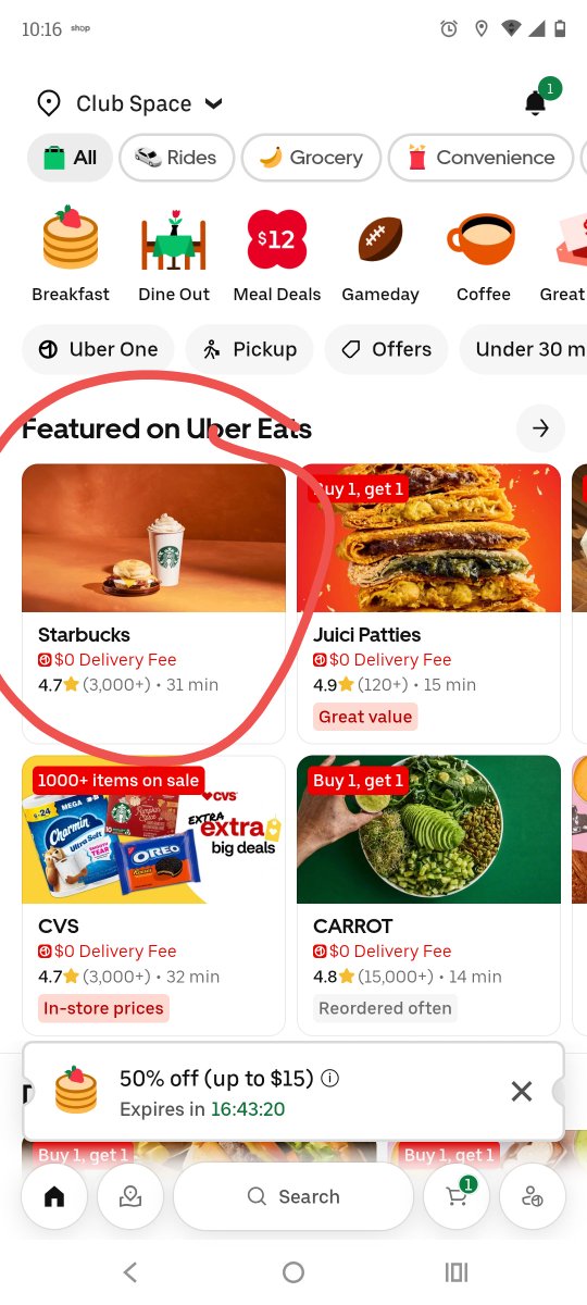 gabrielx362's tweet photo. @UberEats Are you kidding?!  Never order from uber again https://t.co/3TU1rCtcKW