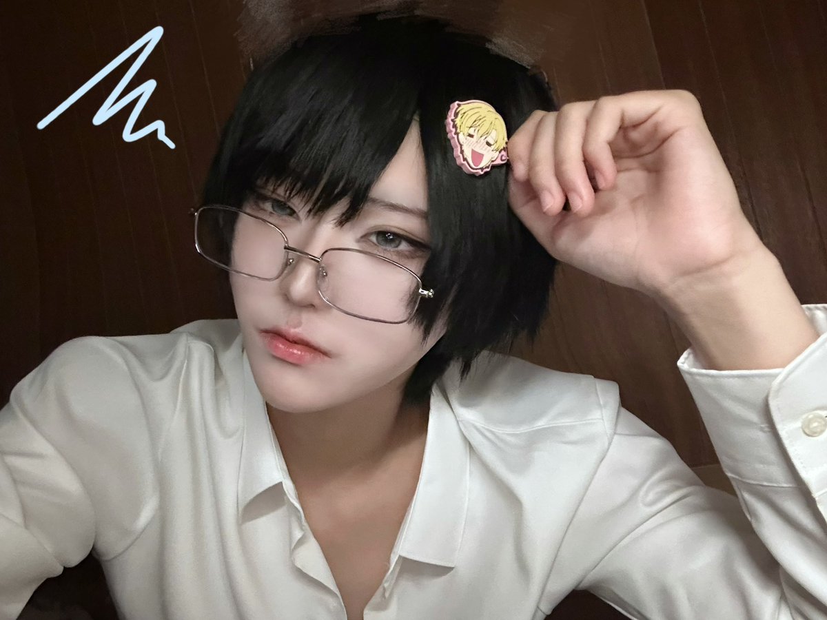 rrredd__'s tweet photo. ⚠︎︎cos 鳳鏡夜
           
           何だこのふざけたヘアピンは...... https://t.co/TLpZi55dRN