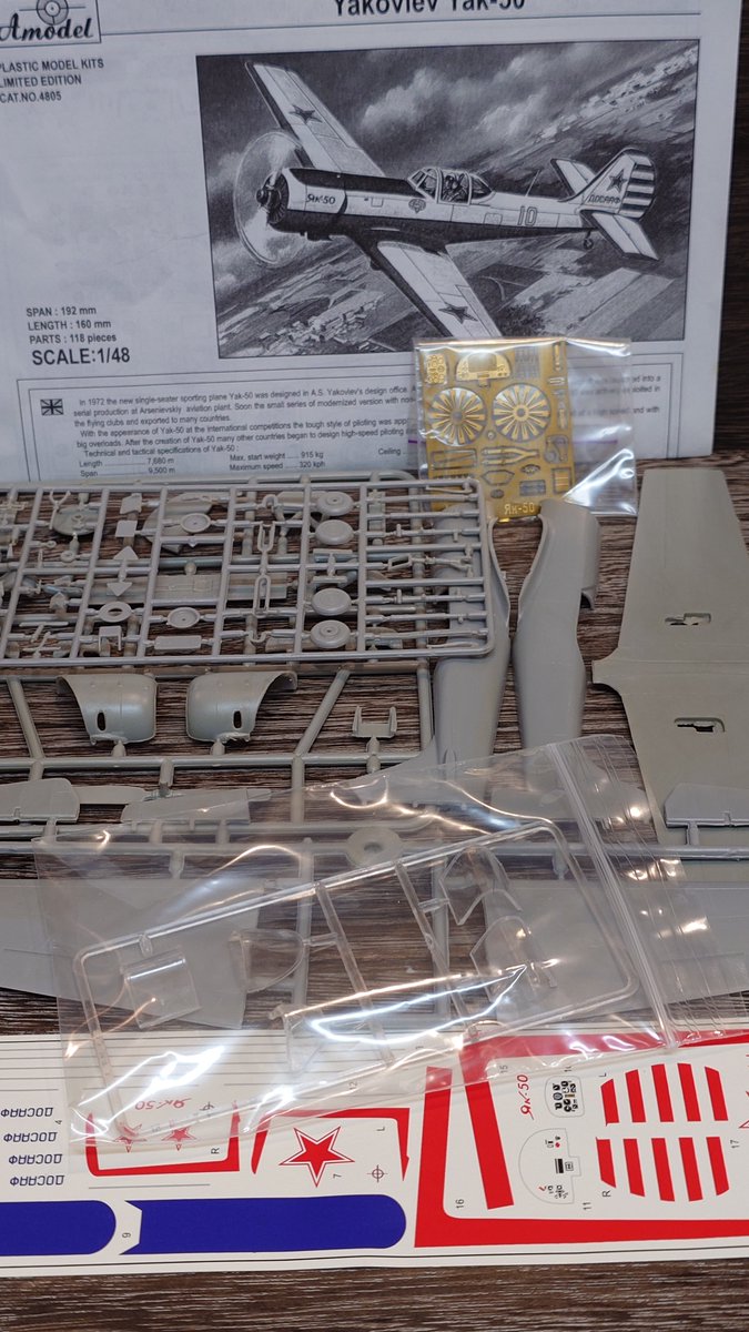 yasuoSu70339660's tweet photo. Amodel Yak-50 1:48
このキット、位置決め用のボスが
無いので注意が必要です ✨

#Amodel
#Yak_50 https://t.co/npOtGQuBoq