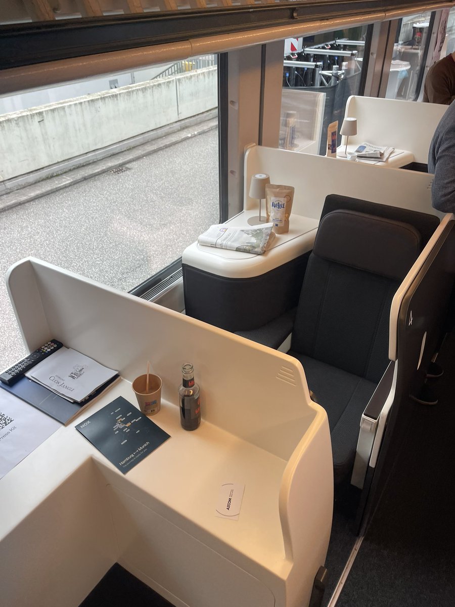 alexhornbyrail's tweet photo. Views from #InnoTrans: innovation in sleeper trains with many concepts on show including the loft compartments and other configurations from @NoxMobility, a start-up taking bookings between Munich and Hamburg, starting March 2027. https://t.co/AQCGknB9Oq