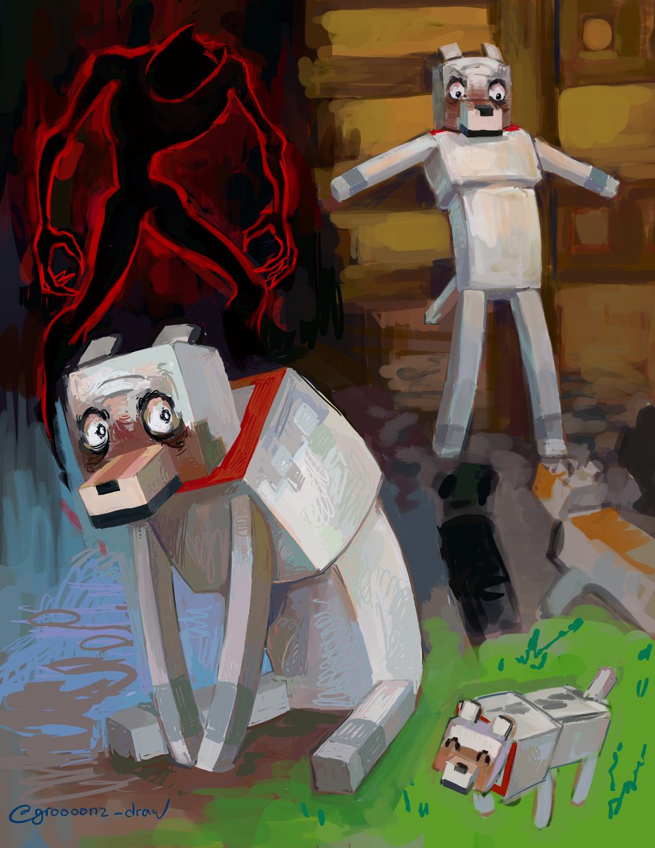 groooonz_draw's tweet photo. #lookout3d #minecraft https://t.co/dOhy5byFAA