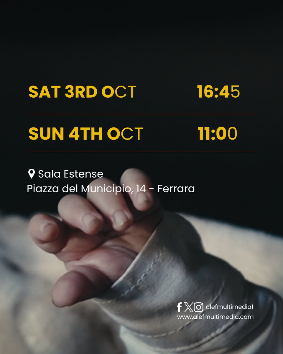 Alefmultimedia1's tweet photo. 🎬 Our film "Gaza’s Twins, Come Back to Me", directed by Mohammed Sawwaf, will have its Italian premiere at @Internazionale a Ferrara.
🎟️ Details &amp; Tickets
https://t.co/sYu2zK88CL
#ALEFMultimedia #Mondovisioni #Italy https://t.co/eJRMRxsKBr