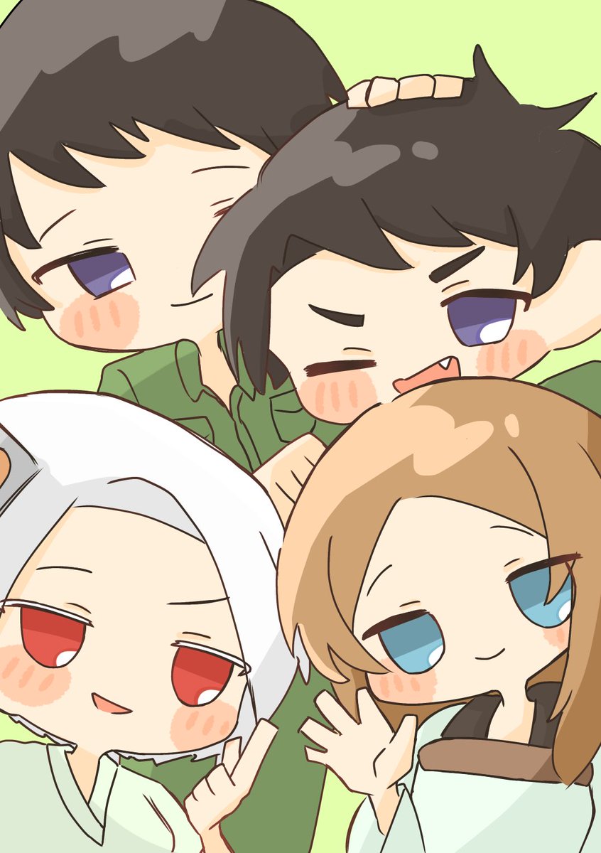 Nanohana0310's tweet photo. わちゃわちゃっ https://t.co/kW9JydUZd4