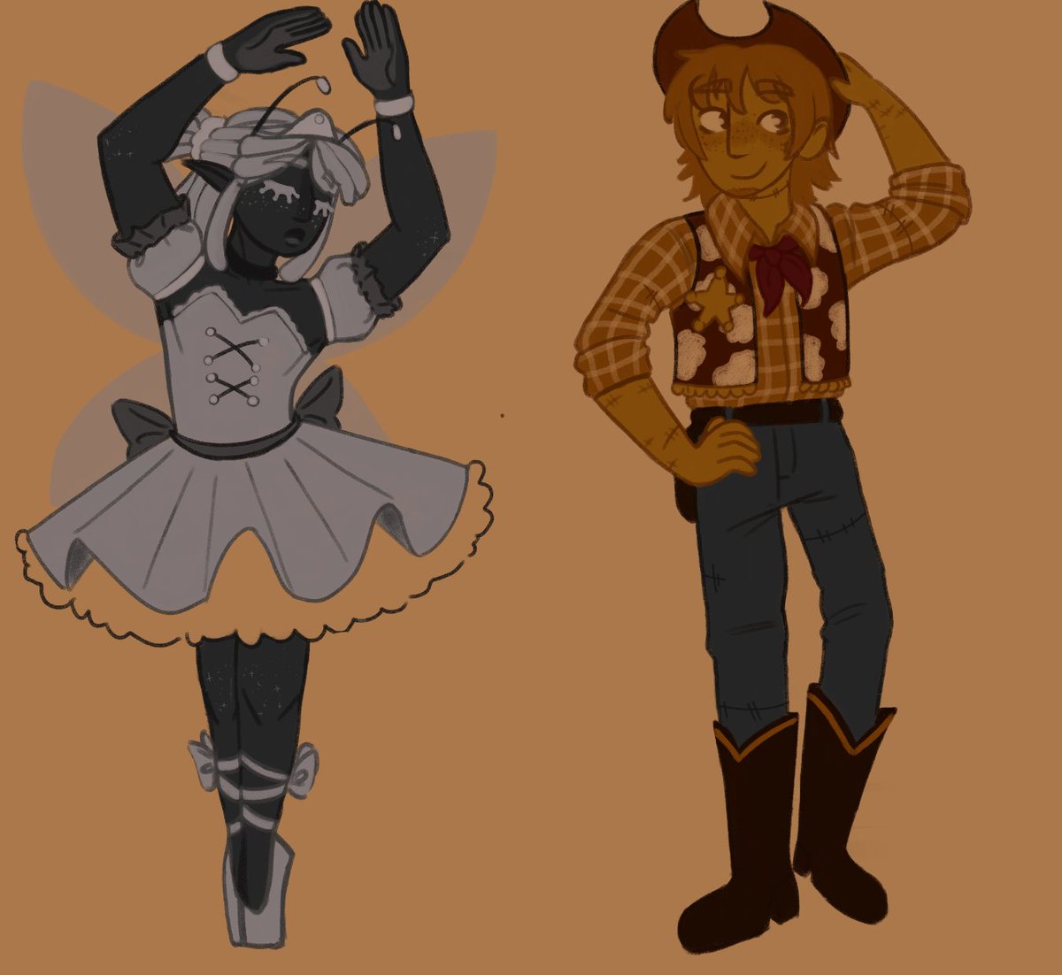 Caseystxr003's tweet photo. part 2 of my toybox AU! This time Blue and Yellow <3 https://t.co/D4S6ENo1Bd