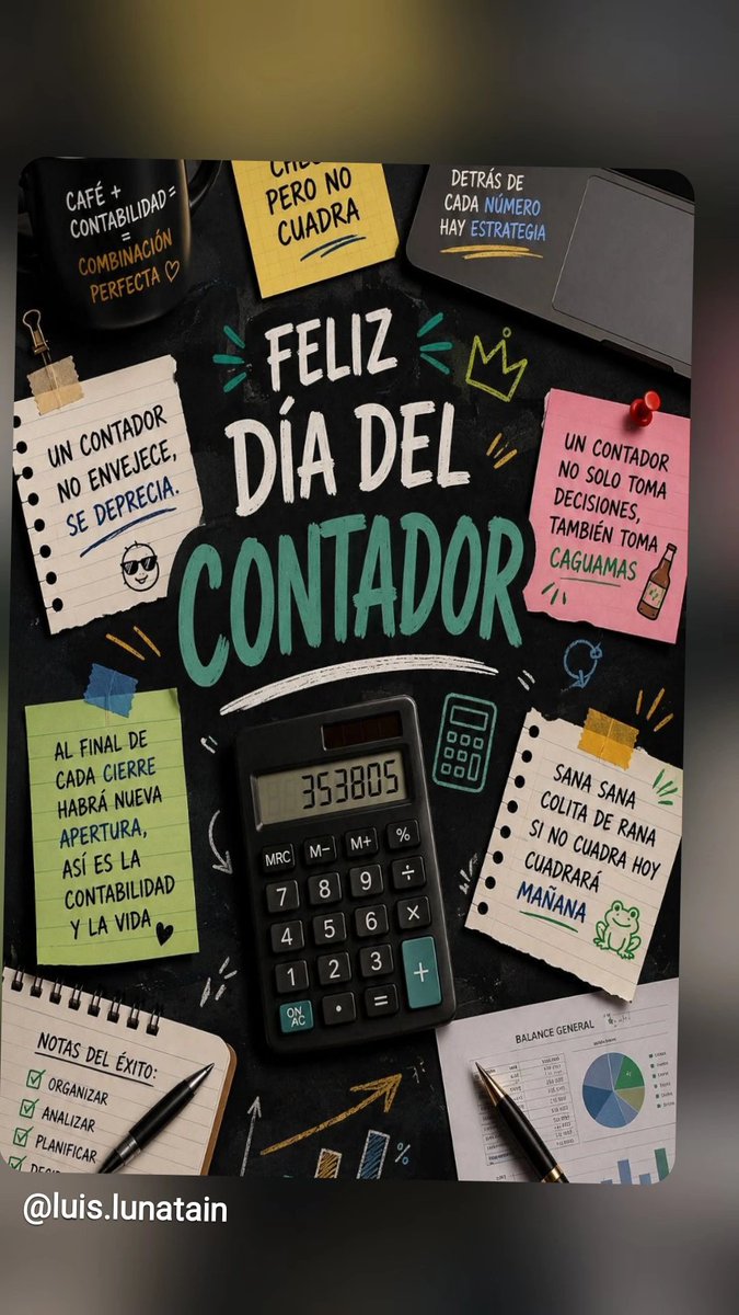 HellDserrano's tweet photo. !Feliz día del contador público! https://t.co/5gzIshHhet