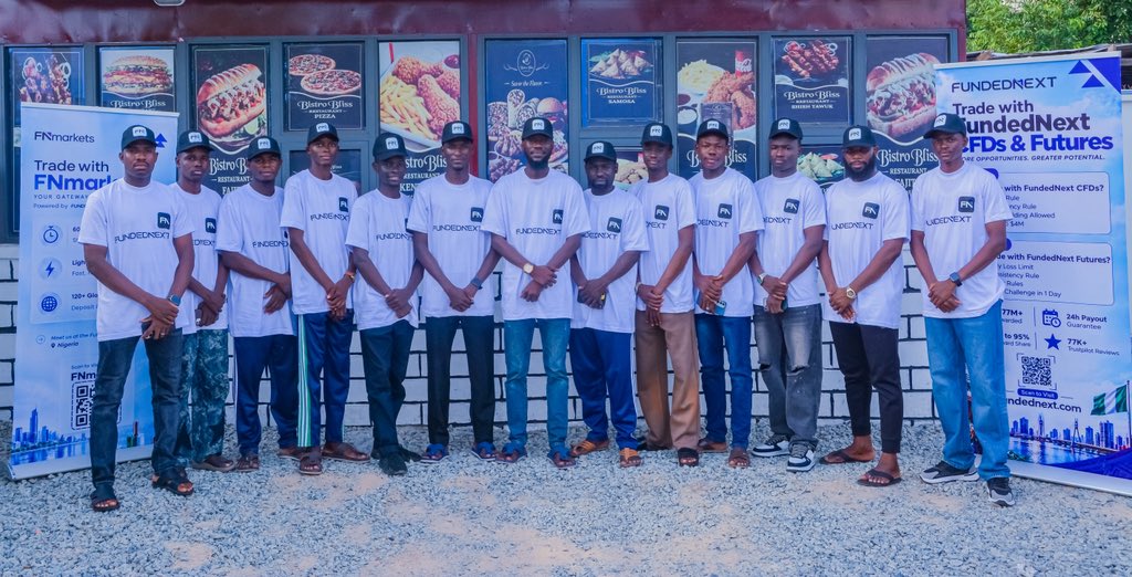 JIBRIN5k's tweet photo. MAIDUGURI 📈 TRADERS 💯🔥

What a day! 🤝🏽❤️
Bringing traders and influencers together in one room to connect, learn, and grow.

Big thanks to @FundedNext for sponsoring this amazing event. ✊🏽💯
@Flynnn_FN @Aeroonfx 
This is only the beginning… MORE TO COME! 🚀🔥 https://t.co/KWfFtLVkKL