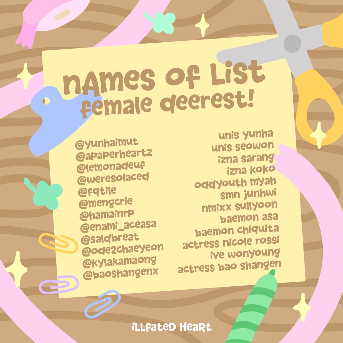 illfatedhearts's tweet photo. 🍃🌸 … ⊹ ࣪ ˖ welcome to 𝗶𝗹𝗹𝗳𝗮𝘁𝗲𝗱-𝗵𝗲𝗮𝗿𝘁’𝘀 village, deerest! 여기 계신 동안 즐거운 시간을 보내시길 바랍니카 ꒰ঌ ໒꒱ 🦌🍀 https://t.co/ids13mre3X
