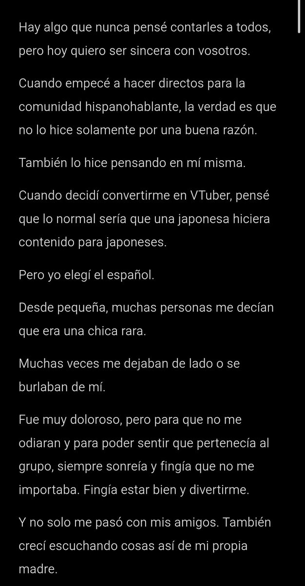 yucha11nikukyu's tweet photo. ¿Por qué elegí el español en vez de Japón? Nunca les conté la verdadera razón. https://t.co/gkwoixfKzs