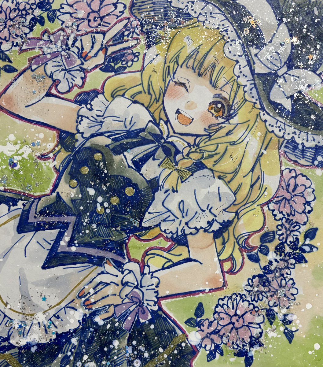 霧雨魔理沙 「魔理沙ちゃん」|依織🍁秋例大祭た44.45a b