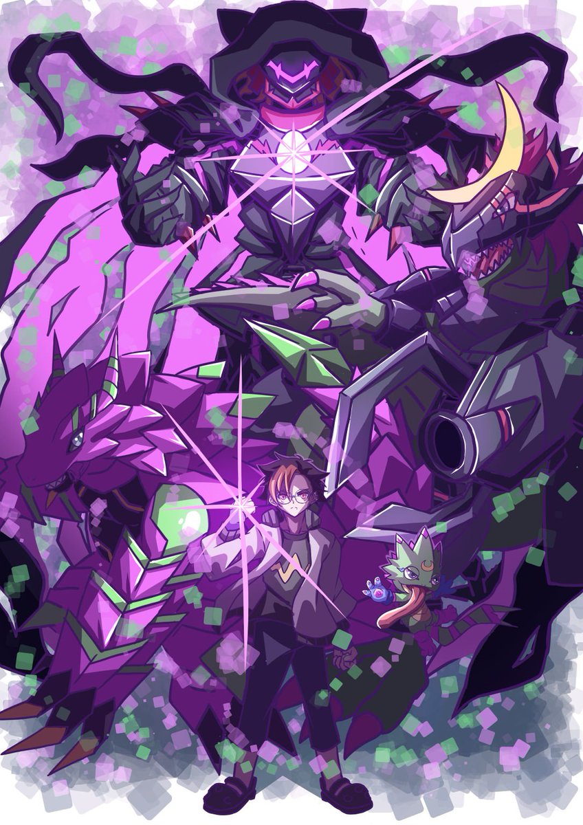 merume_digi's tweet photo. 天馬トモロウ
と
ゲッコーモン→アルマリザモン→モナークリザモン→アトラタスモン
#BEATBREAK https://t.co/sFpOiEeDqv
