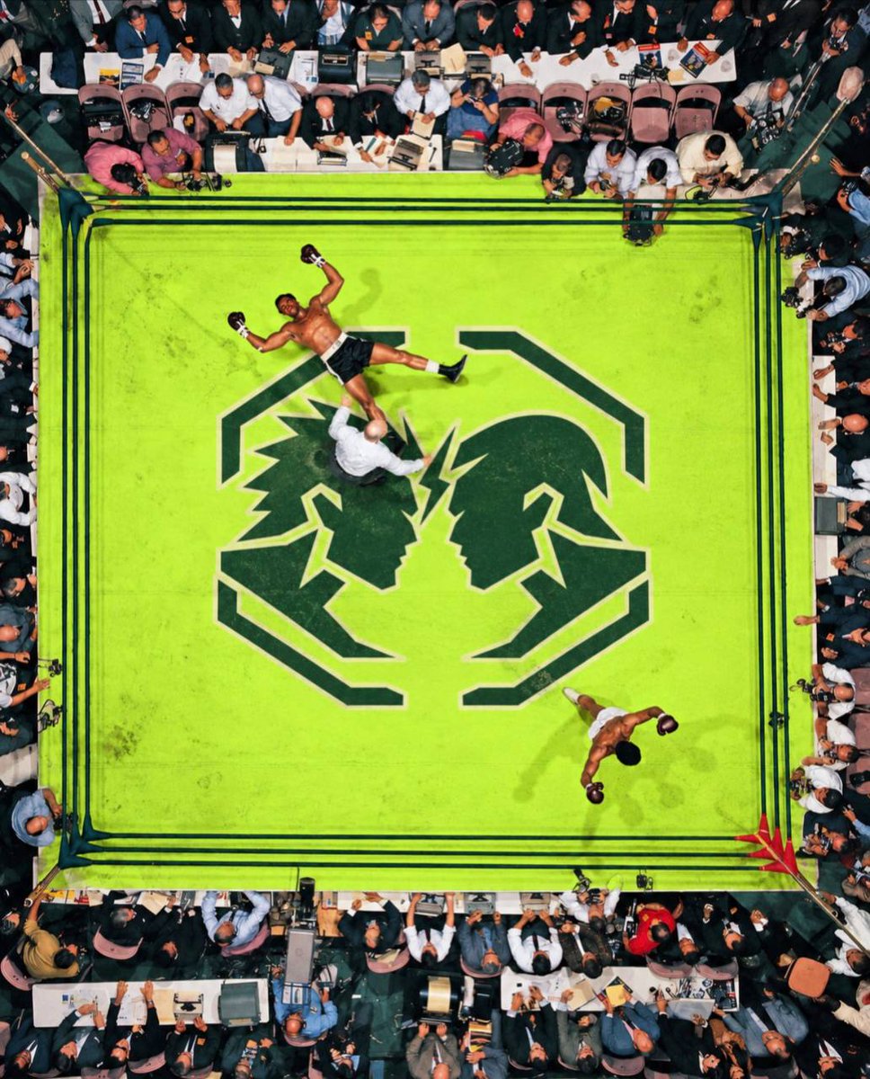 CLASHPAIR's tweet photo. The ropes hold two fighters. CLASHPAIR is taking that same head to head energy into rivalries people already care about, with a token pair for each matchup. https://t.co/VSguMaElEj