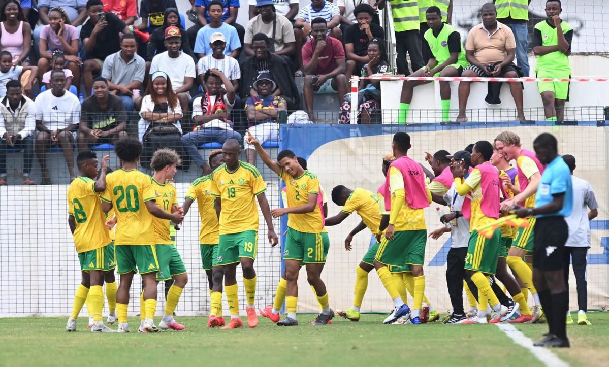 UnplayableZA's tweet photo. 𝗖𝗛𝗔𝗠𝗣𝗜𝗢𝗡𝗦 🏆

#Amajita beat Mozambique 2-1 to win the 2026 COSAFA Cup 👏🤝🙌.

#CosafaU20 https://t.co/VyhUB3YS9z
