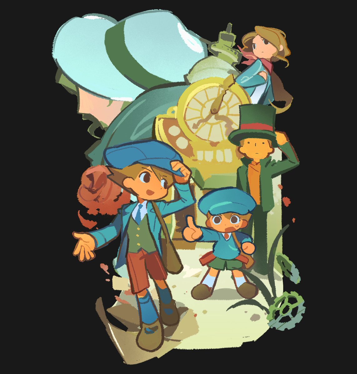 chobaba00's tweet photo. #professorLayton #layton https://t.co/o5jQsK7udu