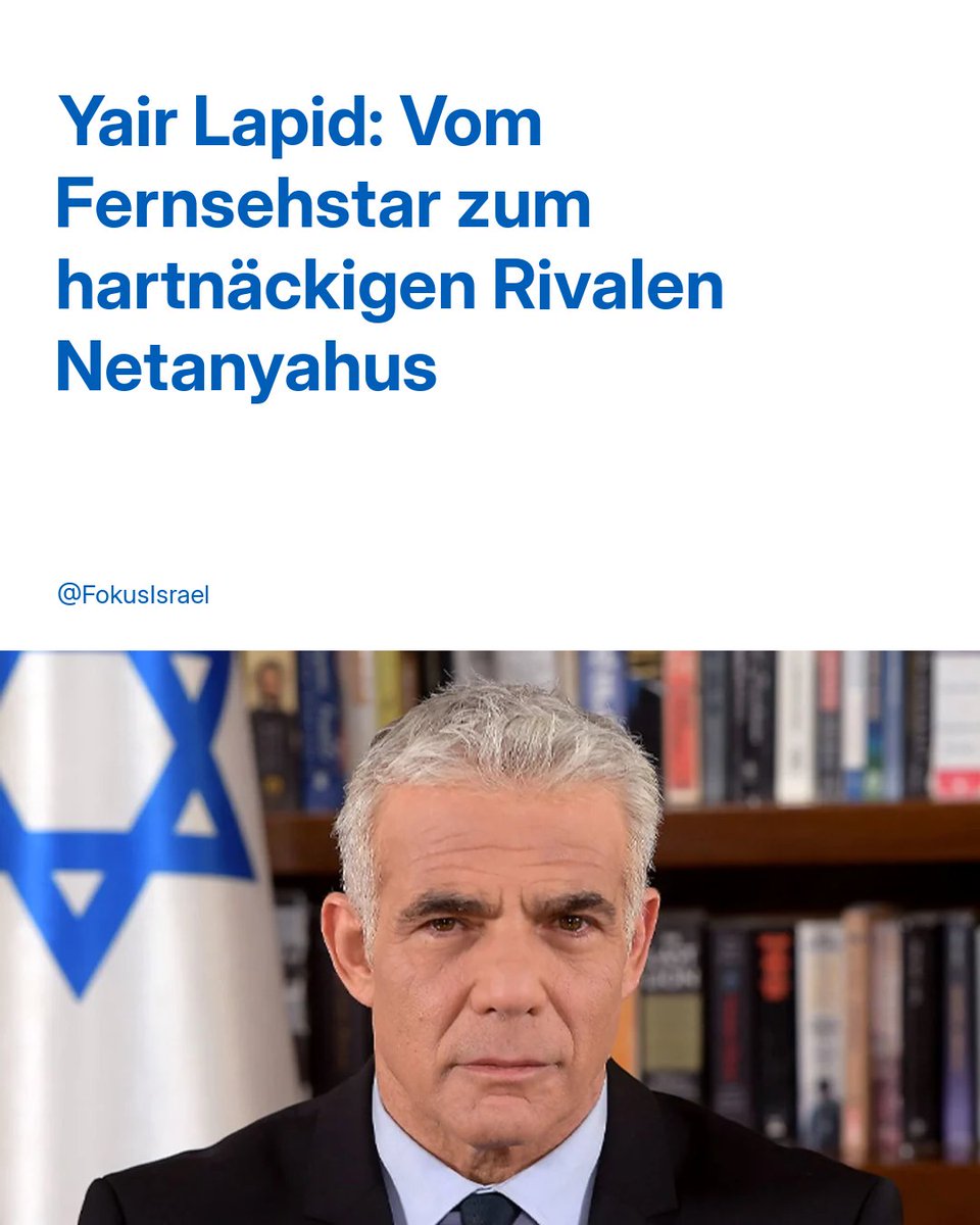 FokusIsrael's tweet photo. Warum erreicht Lapids neues Bündnis mit Bennett in Umfragen deutlich weniger Sitze als beide Parteien zuvor zusammen? Wie könnte Lapids Erfahrung als Bündnismacher dennoch wichtig werden, obwohl Bennett eine Zusammenarbeit mit arabischen Parteien ausschliesst?

Die Hintergründe erfährst du im ganzen Artikel auf https://t.co/0ho5cA6tI1:
https://t.co/tEN4v8qOBJ

Bleib mit uns dran: Abonniere unseren wöchentlichen Newsletter für Nachrichten und Einordnung aus Israel.
https://t.co/SO3Azr5Jf3