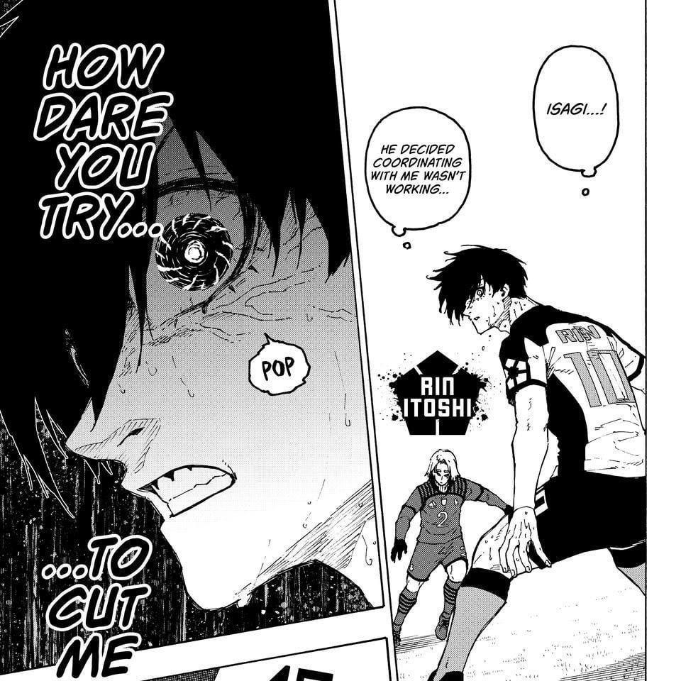 Arieslikesbllk's tweet photo. Bro has been headcanoning that he and Isagi are in a toxic relationship but Isagi got no clue about it 😭 https://t.co/X5RfxpywQD