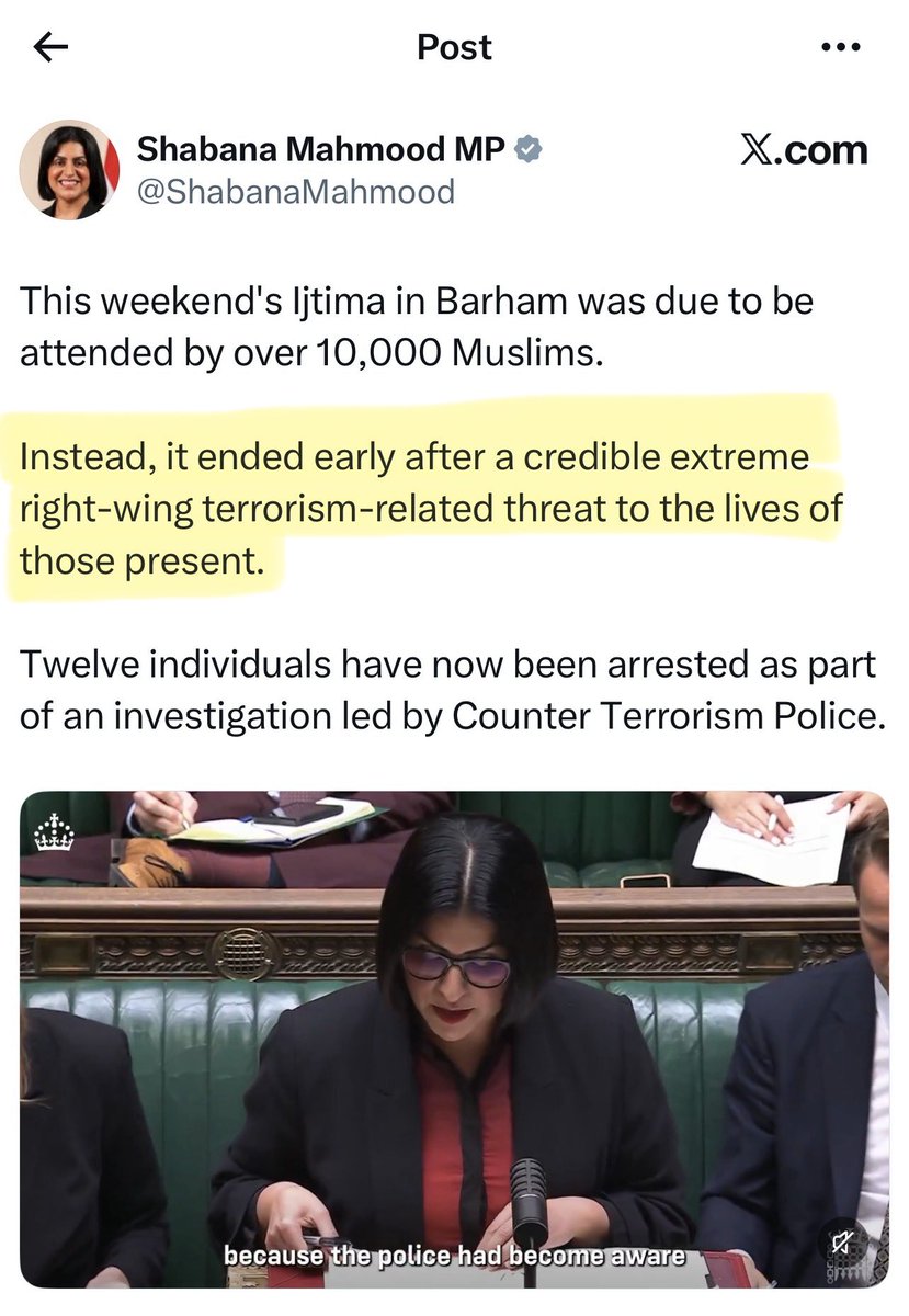Artemisfornow's tweet photo. Why is the public response so different?

▪️ July 2026 - 12 arrests, counter-terror investigation: “credible extreme right-wing terrorism-related threat.”

▪️ Today - arrests on suspicion of explosives offences: “inappropriate to comment further.”

I think the public has a right to ask why.