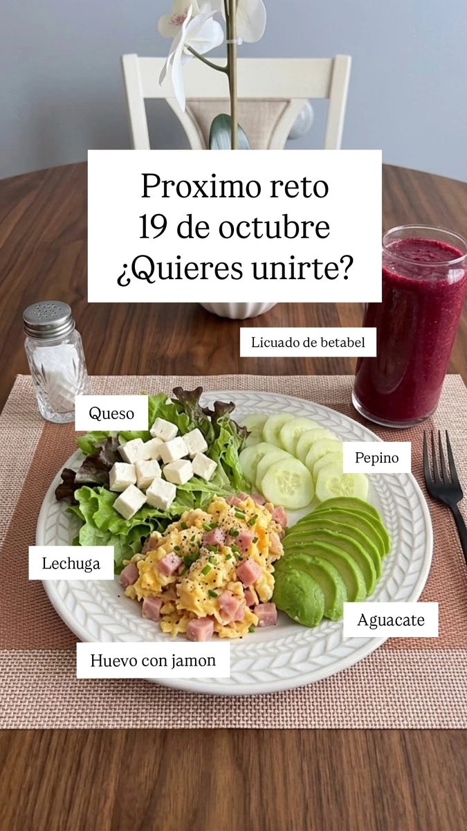 NutriologoGiron's tweet photo. Desayuno reto 21 dias https://t.co/miUwugcKA5