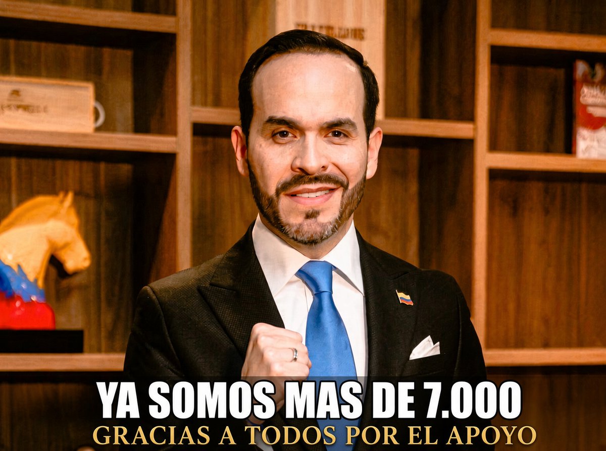 Tony_Libertario's tweet photo. "LLEGAMOS A 7.000"
SI ERES ABELARDISTA Y AUN NO TE SIGO DEJA UN:
"FIRME POR LA PATRIA" Y NOS SEGUIMOS 💪🇨🇴🐯
Sigamos compartiendo el trabajo de Abelardo por nuestro pais.
#Abelardo 
#PetroVerguenzaMundial https://t.co/uxRqhc3ku2