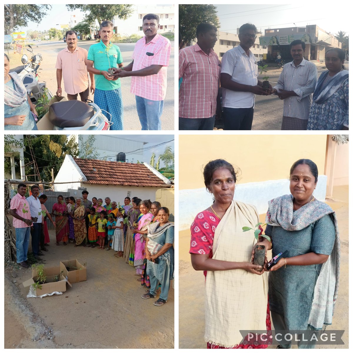 Malathi_1989's tweet photo. இன்று அவிநாசி சட்டமன்றம் வீ த லீடர்ஸ் அமைப்பின் சார்பாக வேட்டுவபாளையம் அ.குரும்பாளையத்தில் 100 மரக்கன்றுகள் கொடுக்கும் நிகழ்ச்சி சிறப்பாக நடைபெற்றது. இதில் வீ த லீடர்ஸ் தன்னார்வலர்கள் திரு.கணேசன், திரு.தமிழரசன்,திரு.முருகேசன் , திருமதி.கீர்த்தனா இந்நிகழ்ச்சியை ஒருங்கிணைத்தனர். https://t.co/C9P6zyvG2H