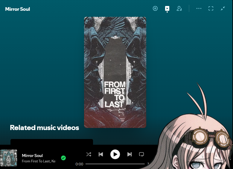 drelladontexist's tweet photo. @MikanSuperFan I honestly have so many favorite songs ( mostly from like the four artist I constantly play on repeat. I love them so much 😭🖤). But this one genuinely is stuck in my head rn, Mirror Soul is SO underrated dawgg https://t.co/PXycyoqENz