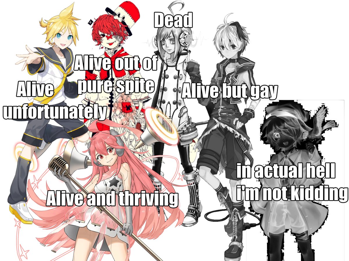 Av3nnnnnnnnn's tweet photo. the current state of the #memesquad in 2026. and YES SF-A2 MIKI IS a part of the memesquad. I don't make the rules https://t.co/2EDKgGO9Df